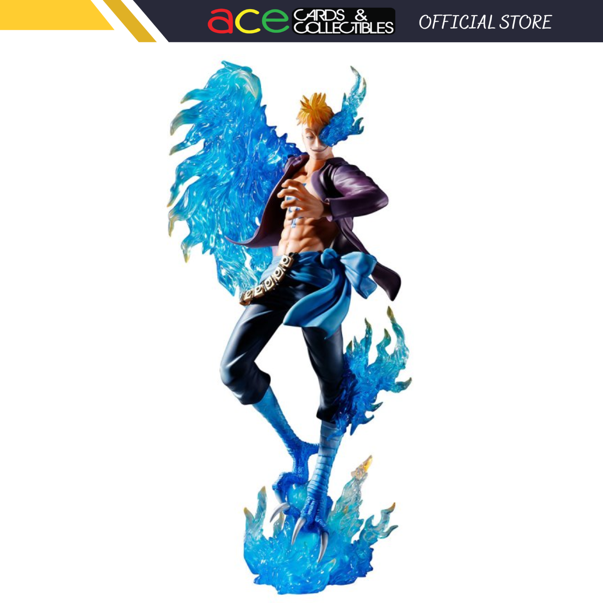 One Piece Portrait.Of.Pirates MAS "Marco The Phoenix" (Re-run)-MegaHouse-Ace Cards & Collectibles