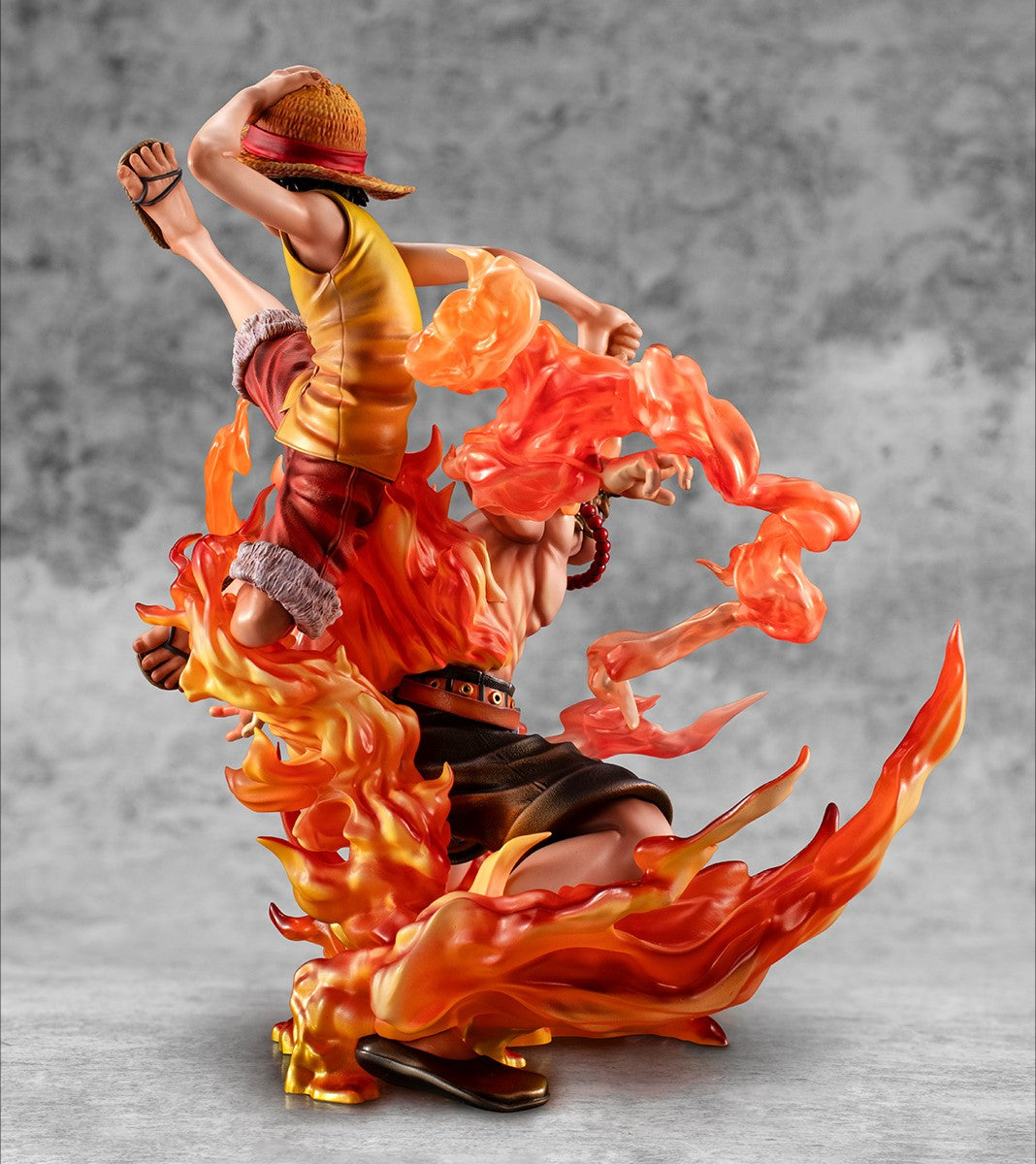 One Piece Portrait.Of.Pirates Neo-Maximum "Luffy & Ace" (Bond Between Brothers 20th Limited Ver.)-MegaHouse-Ace Cards & Collectibles