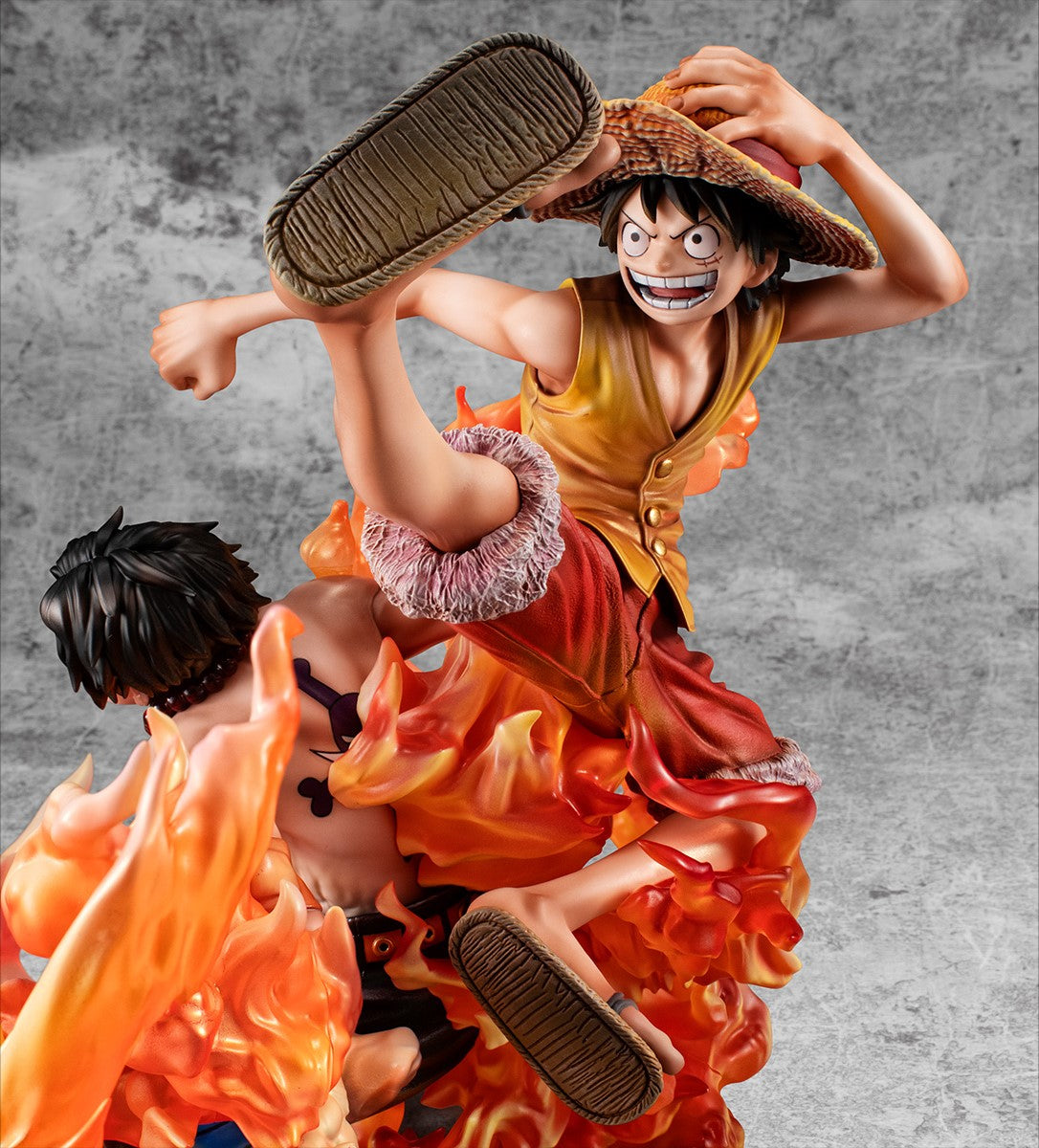 One Piece Portrait.Of.Pirates Neo-Maximum "Luffy & Ace" (Bond Between Brothers 20th Limited Ver.)-MegaHouse-Ace Cards & Collectibles