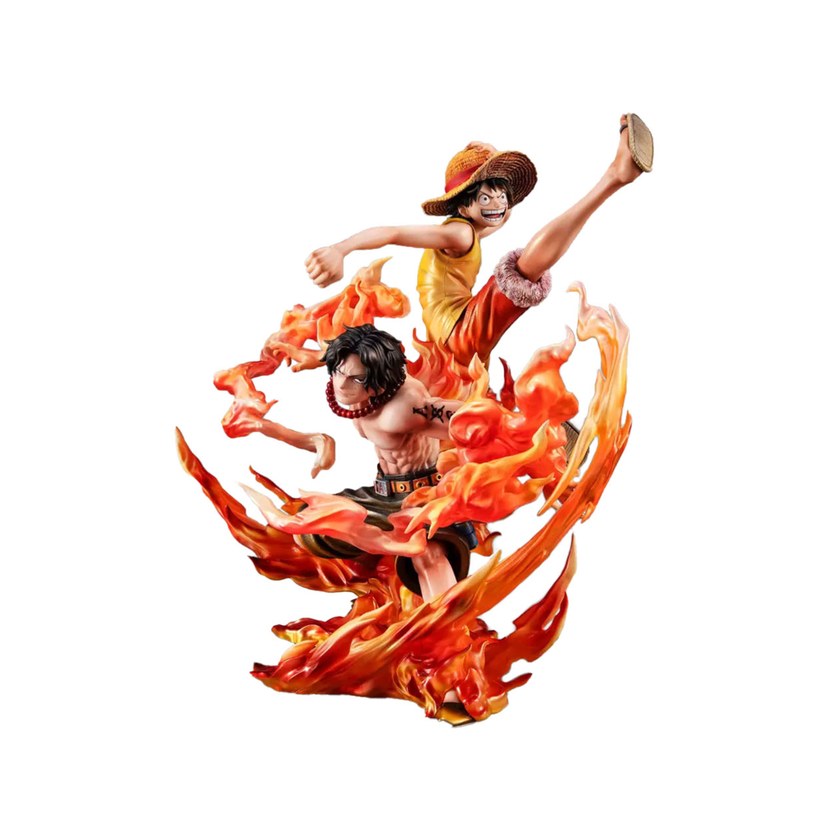 One Piece Portrait.Of.Pirates Neo-Maximum "Luffy & Ace" (Bond Between Brothers 20th Limited Ver.)-MegaHouse-Ace Cards & Collectibles