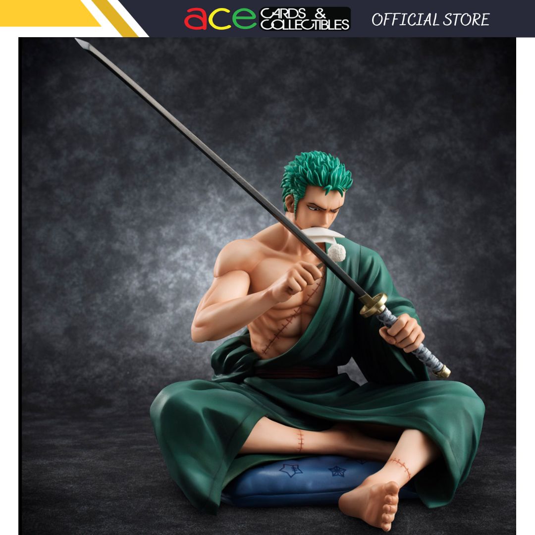 One Piece Portrait.Of.Pirates "“S.O.C” Roronoa Zoro" (Repeat) [Limited Edition]-MegaHouse-Ace Cards & Collectibles