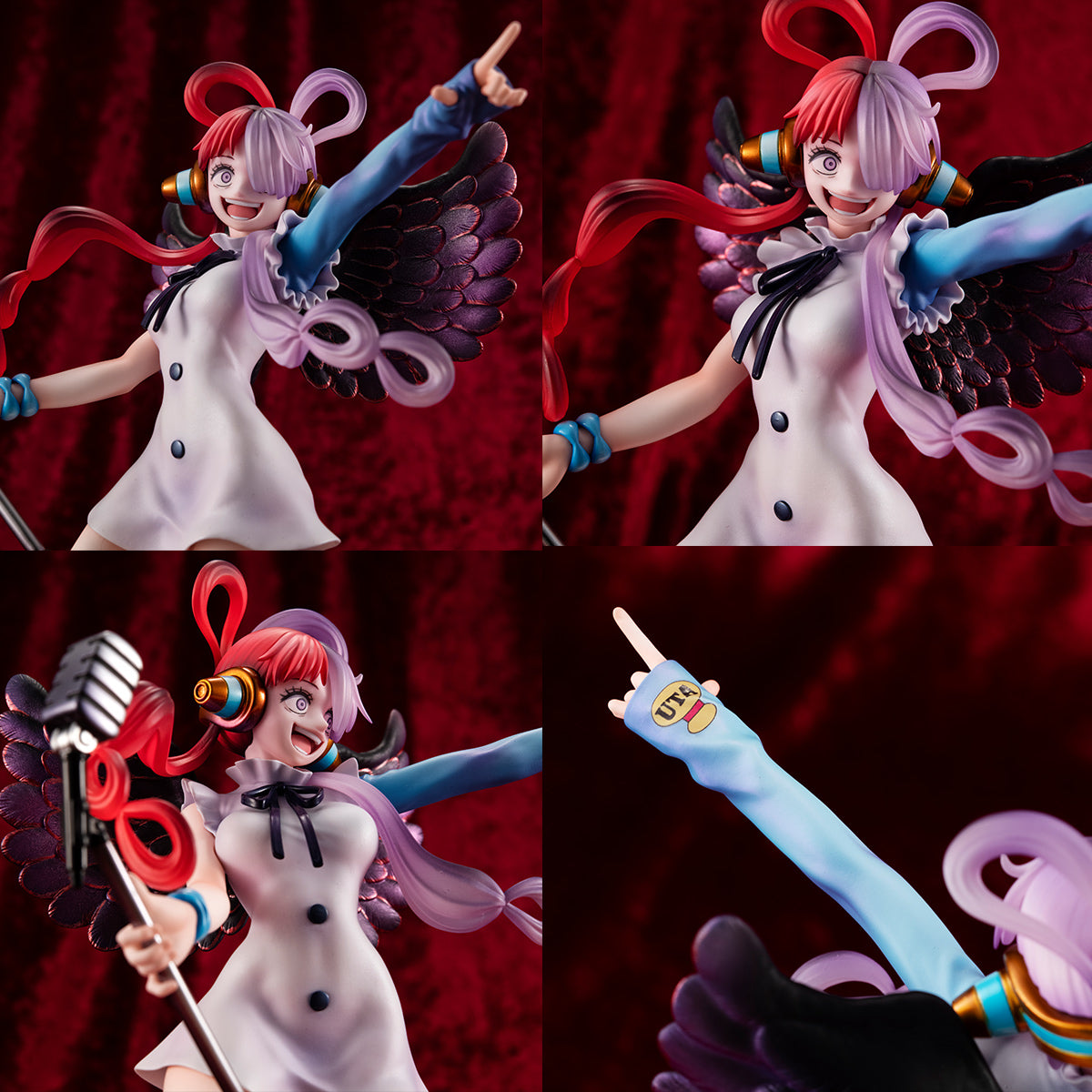 One Piece Red Edition PORTRAIT OF PIRATES &quot;Uta&quot; (Diva Of The World)-MegaHouse-Ace Cards &amp; Collectibles