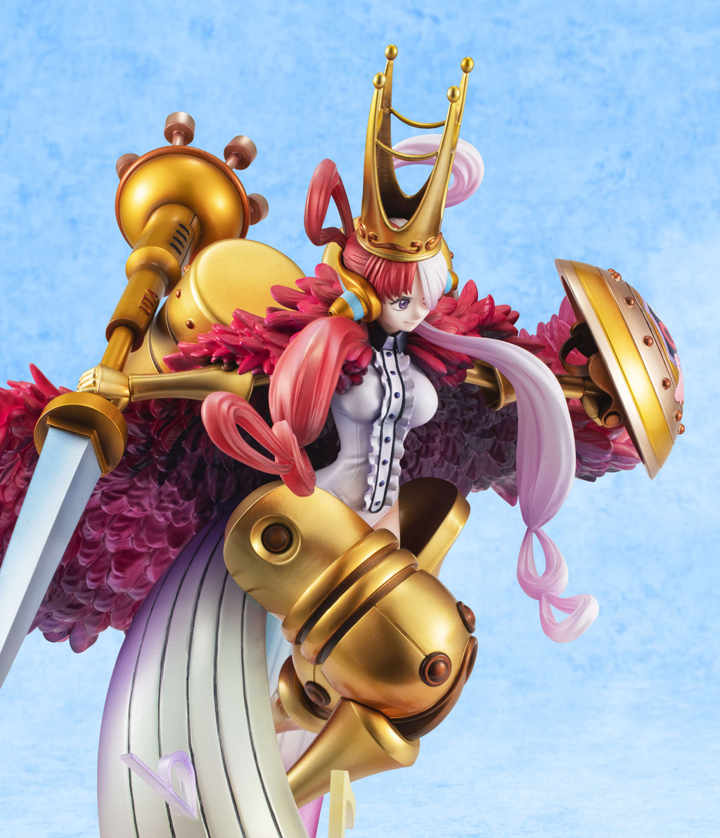 One Piece Red-Maximum PORTRAIT OF PIRATES &quot;Uta&quot; (I&#39;m Invincible)-MegaHouse-Ace Cards &amp; Collectibles