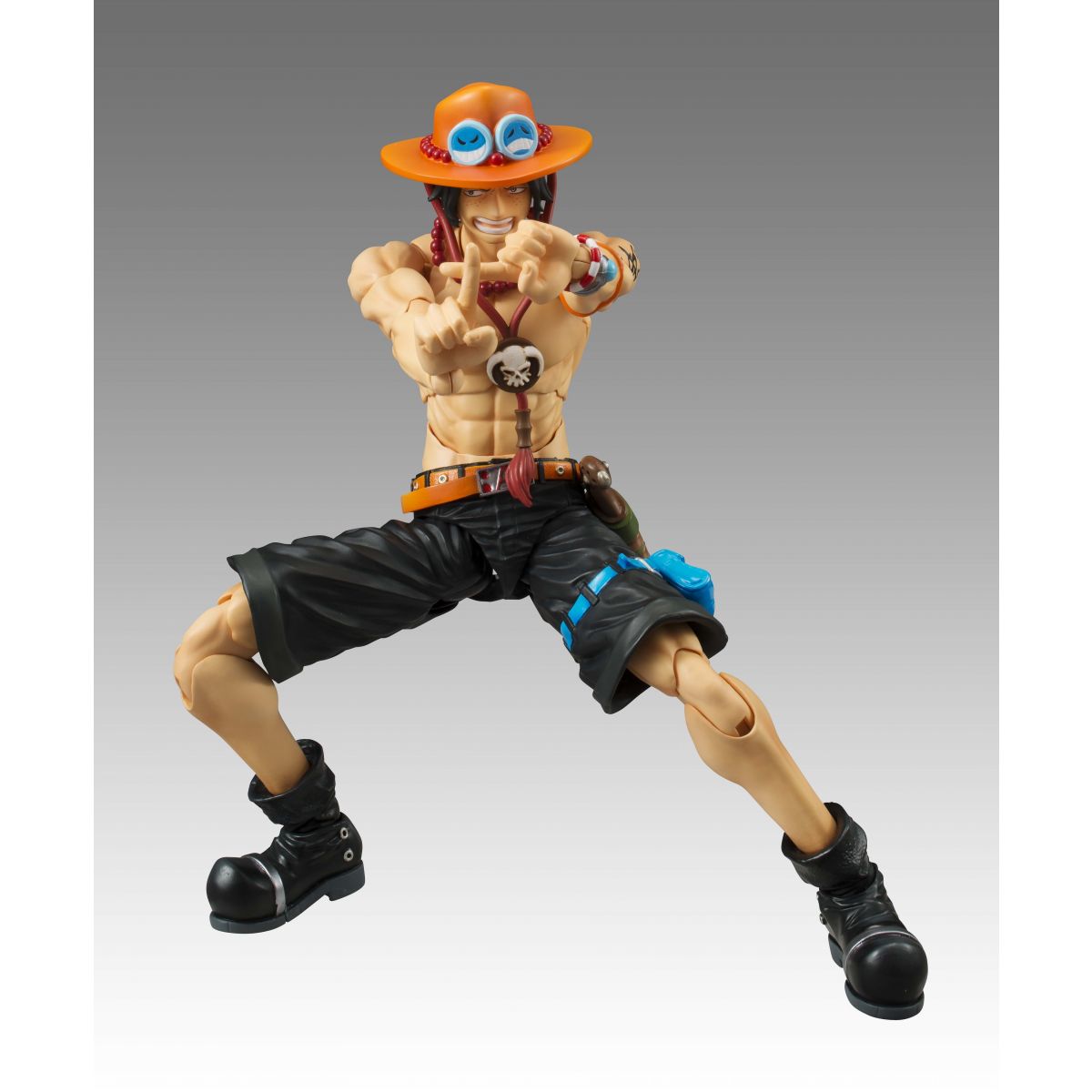 One Piece -Variable Action Heroes- &quot;Portagas D. Ace&quot; (Renewal Repeat Ver.)-MegaHouse-Ace Cards &amp; Collectibles