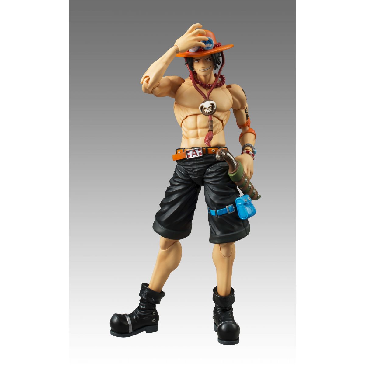 One Piece -Variable Action Heroes- &quot;Portagas D. Ace&quot; (Renewal Repeat Ver.)-MegaHouse-Ace Cards &amp; Collectibles