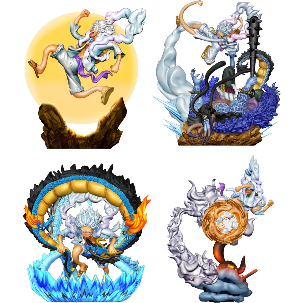 Petitrama Series "LOGBOX RE BIRTH ONE PIECE GEAR5" Special Set-Single Box (Random)-MegaHouse-Ace Cards & Collectibles