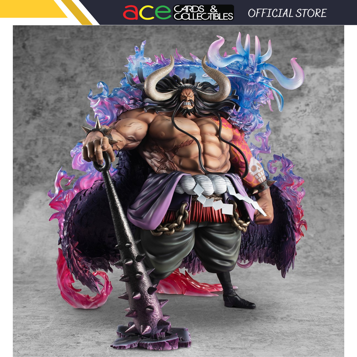 Portrait Of Pirates One Piece "WA-MAXIMUM Kaido of the Beasts" (Super Limited Reprint)-MegaHouse-Ace Cards & Collectibles