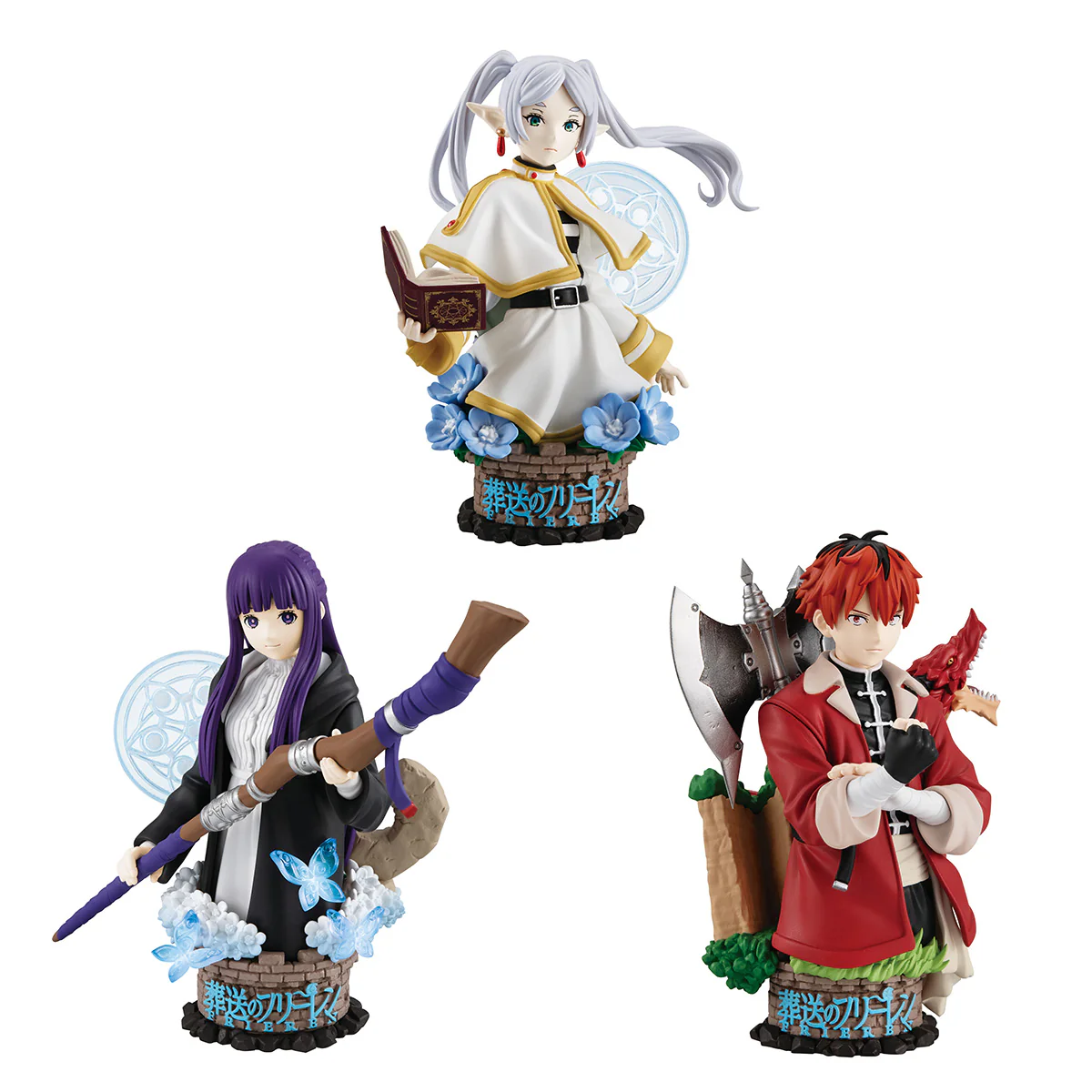 Puchirama EX Frieren: Beyond Journey&#39;s End &quot;Their Journey&quot; (Set with the statue of Himmel-MegaHouse-Ace Cards &amp; Collectibles