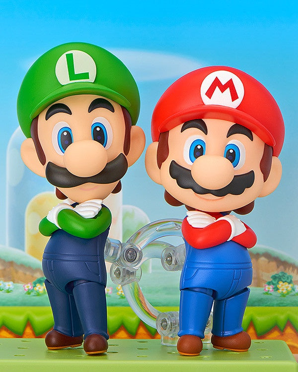 Super Mario Nendoroid [393] &quot;Luigi&quot; (4th-Run)-MegaHouse-Ace Cards &amp; Collectibles