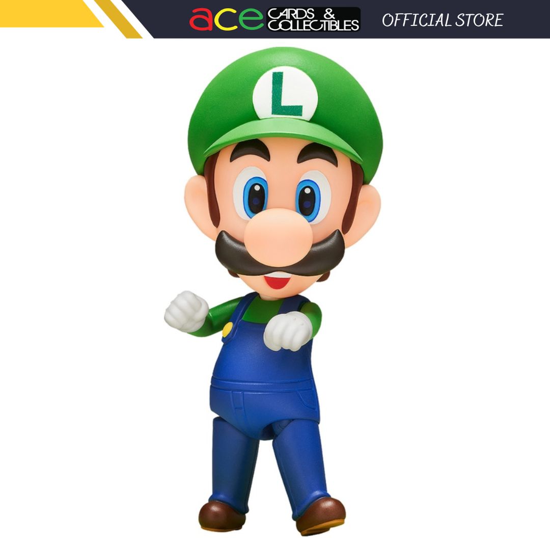 Super Mario Nendoroid [393] &quot;Luigi&quot; (4th-Run)-MegaHouse-Ace Cards &amp; Collectibles