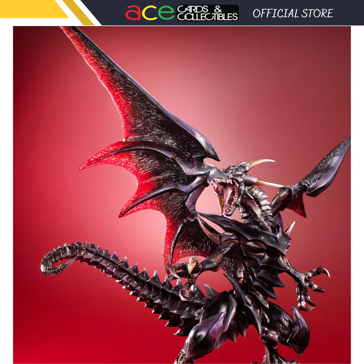 YU-GI-OH! Duel Monsters Art Works Monsters &quot;Red Eyes Black Dragon&quot; (Holographic Edition)-MegaHouse-Ace Cards &amp; Collectibles