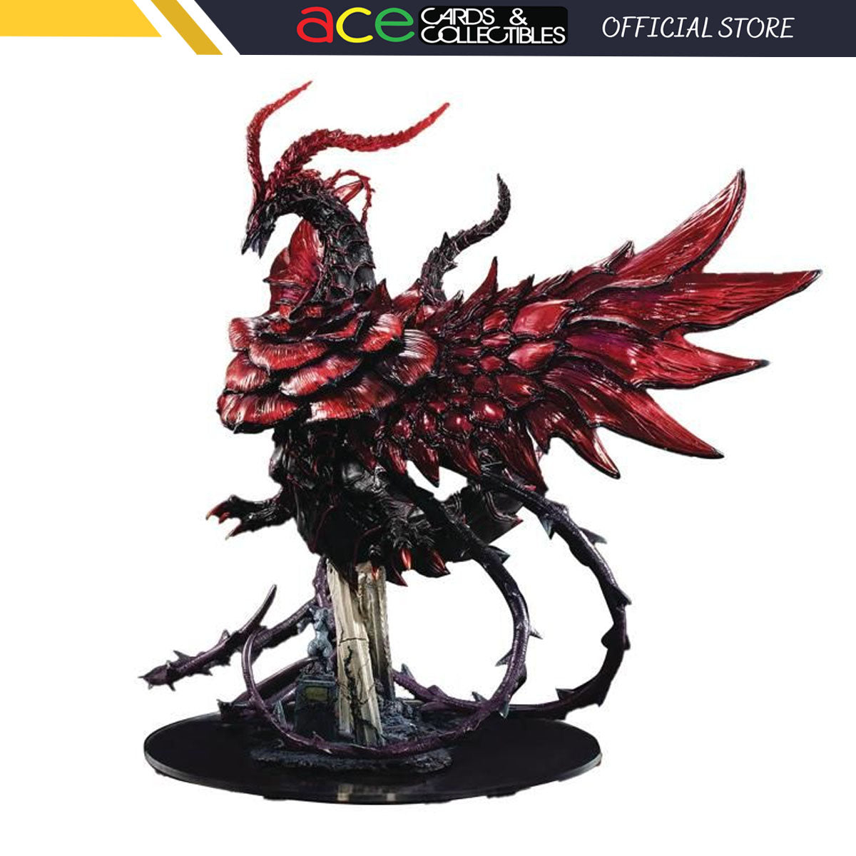 Yu-Gi-Oh! Art Work Monsters "5D's Black Rose Dragon"-MegaHouse-Ace Cards & Collectibles