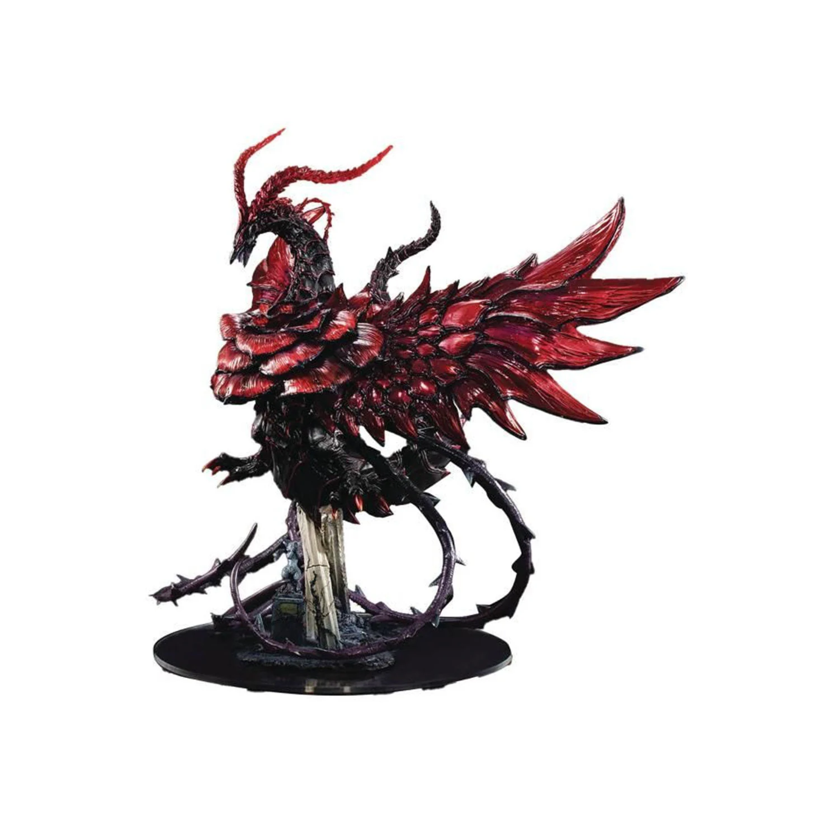 Yu-Gi-Oh! Art Work Monsters "5D's Black Rose Dragon"-MegaHouse-Ace Cards & Collectibles