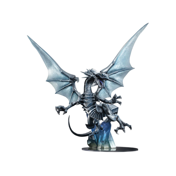 Yu-Gi-Oh! Duel Monsters Art Works Monsters Figurine Blue Eyes White Dragon Holographic Edition-MegaHouse-Ace Cards & Collectibles