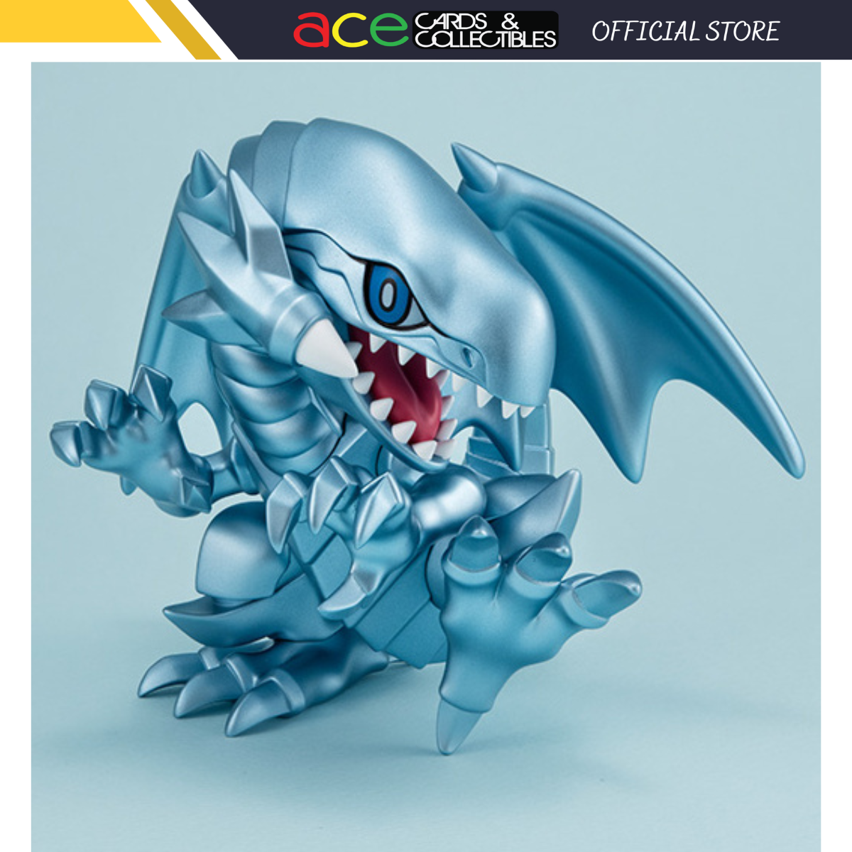 Yu-Gi-Oh! Duel Monsters MEGATOON Series &quot;Blue Eyes White Dragon&quot;-MegaHouse-Ace Cards &amp; Collectibles