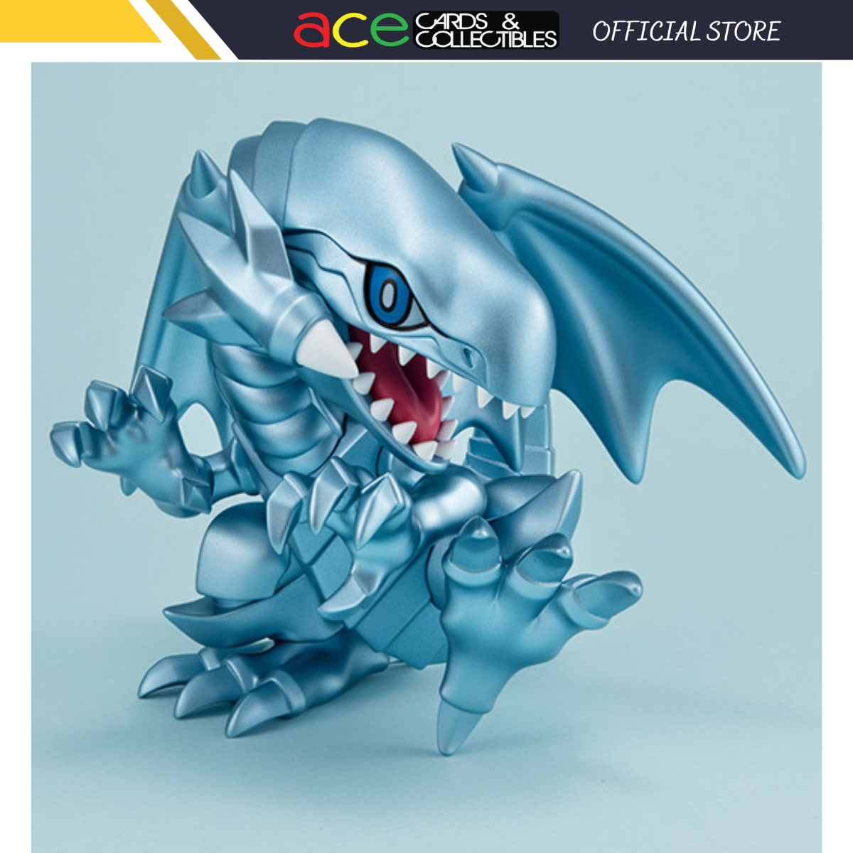 Yu-Gi-Oh! Duel Monsters MEGATOON Series "Blue Eyes White Dragon"-MegaHouse-Ace Cards & Collectibles