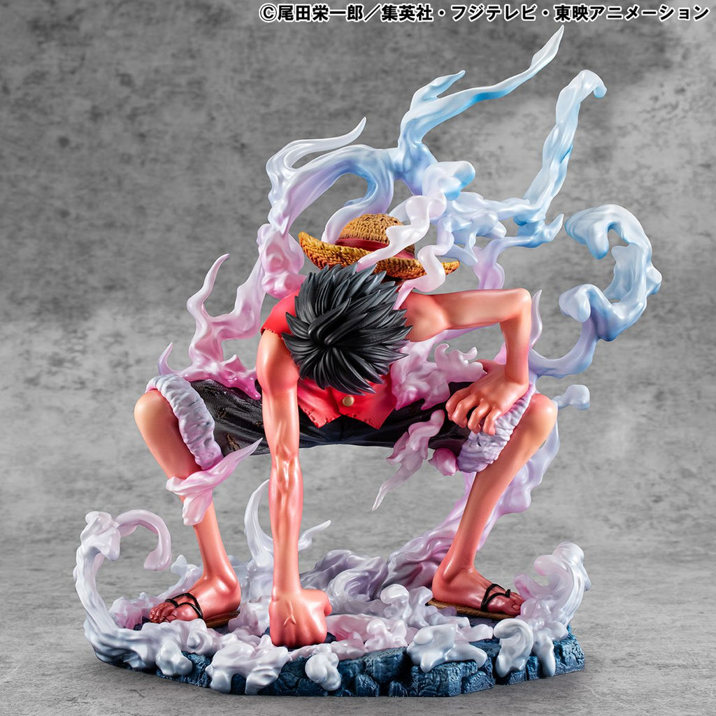 One Piece MegaHouse PORTRAIT.OF.PIRATES "LIMITED EDITION" Monkey D. Luffy "Gear 2"-Megahouse-Ace Cards & Collectibles