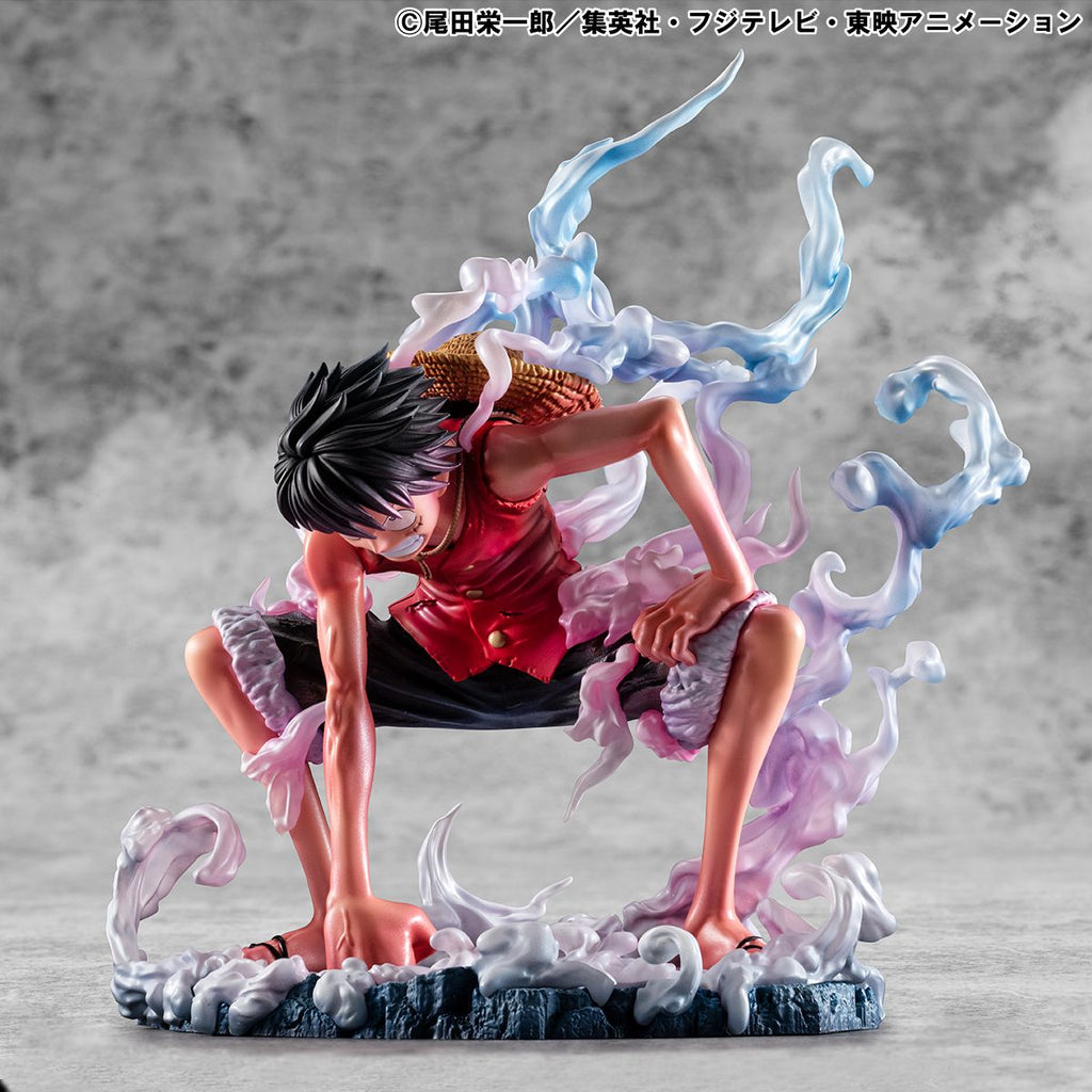 One Piece MegaHouse PORTRAIT.OF.PIRATES "LIMITED EDITION" Monkey D. Luffy "Gear 2"-Megahouse-Ace Cards & Collectibles