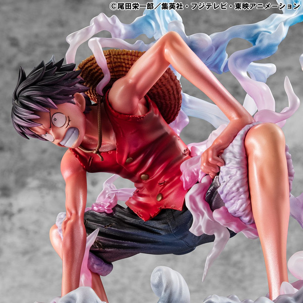 One Piece MegaHouse PORTRAIT.OF.PIRATES "LIMITED EDITION" Monkey D. Luffy "Gear 2"-Megahouse-Ace Cards & Collectibles