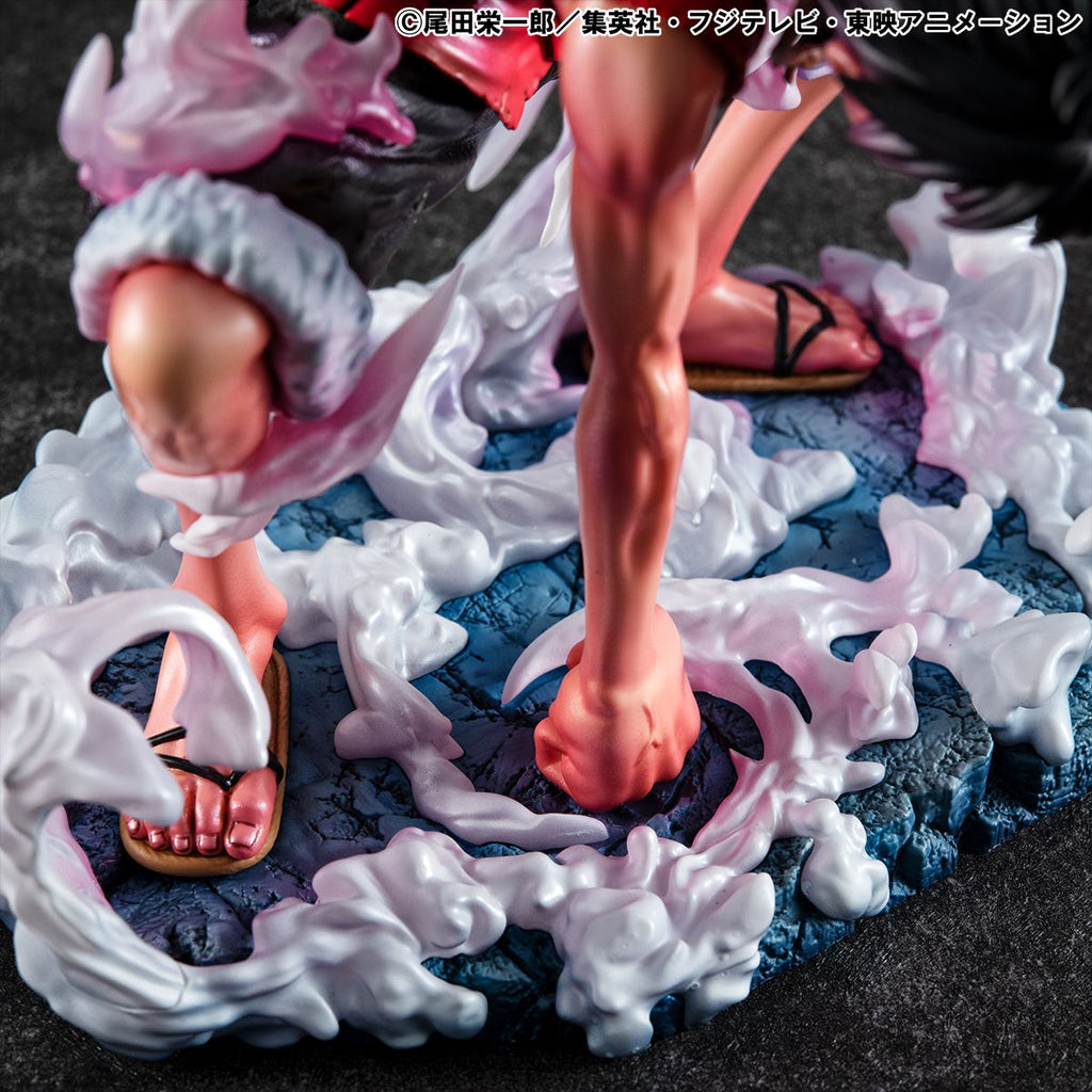 One Piece MegaHouse PORTRAIT.OF.PIRATES "LIMITED EDITION" Monkey D. Luffy "Gear 2"-Megahouse-Ace Cards & Collectibles