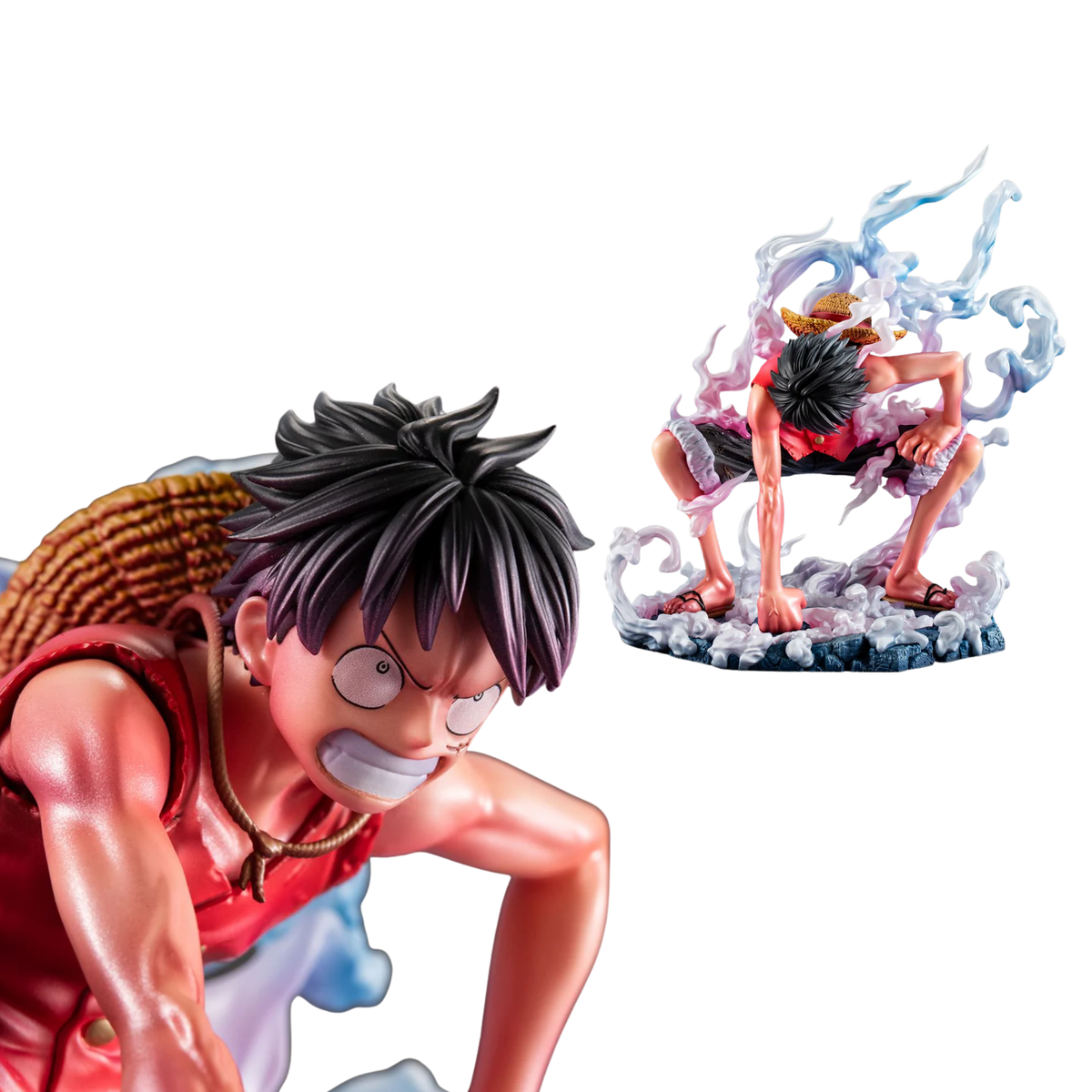 One Piece MegaHouse PORTRAIT.OF.PIRATES "LIMITED EDITION" Monkey D. Luffy "Gear 2"-Megahouse-Ace Cards & Collectibles
