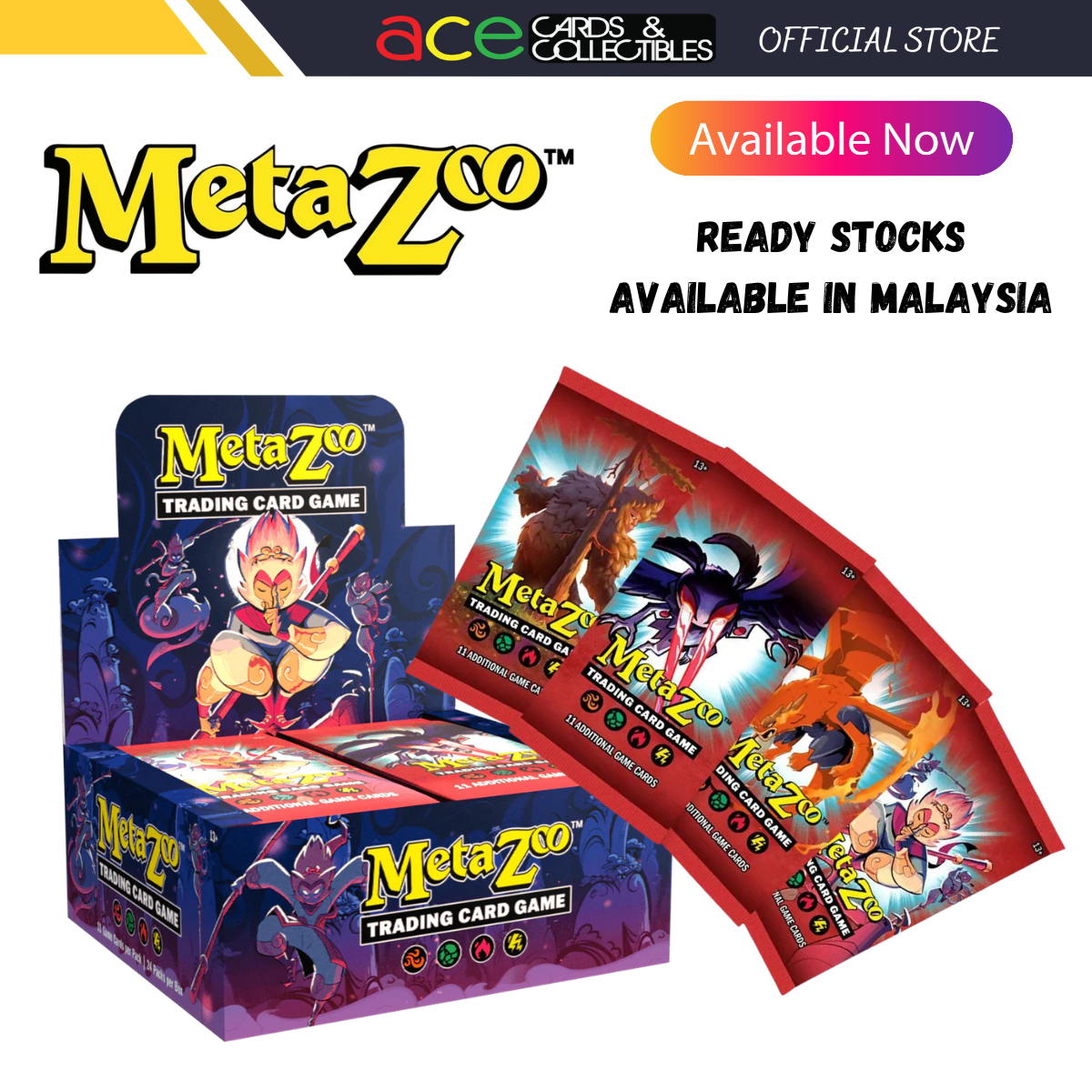 MetaZoo TCG : Base Set Booster-Booster Pack-MetaZoo-Ace Cards &amp; Collectibles