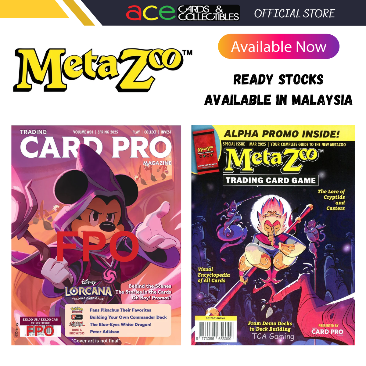 MetaZoo TCG : Card Pro Magazine Issue #1-MetaZoo-Ace Cards & Collectibles
