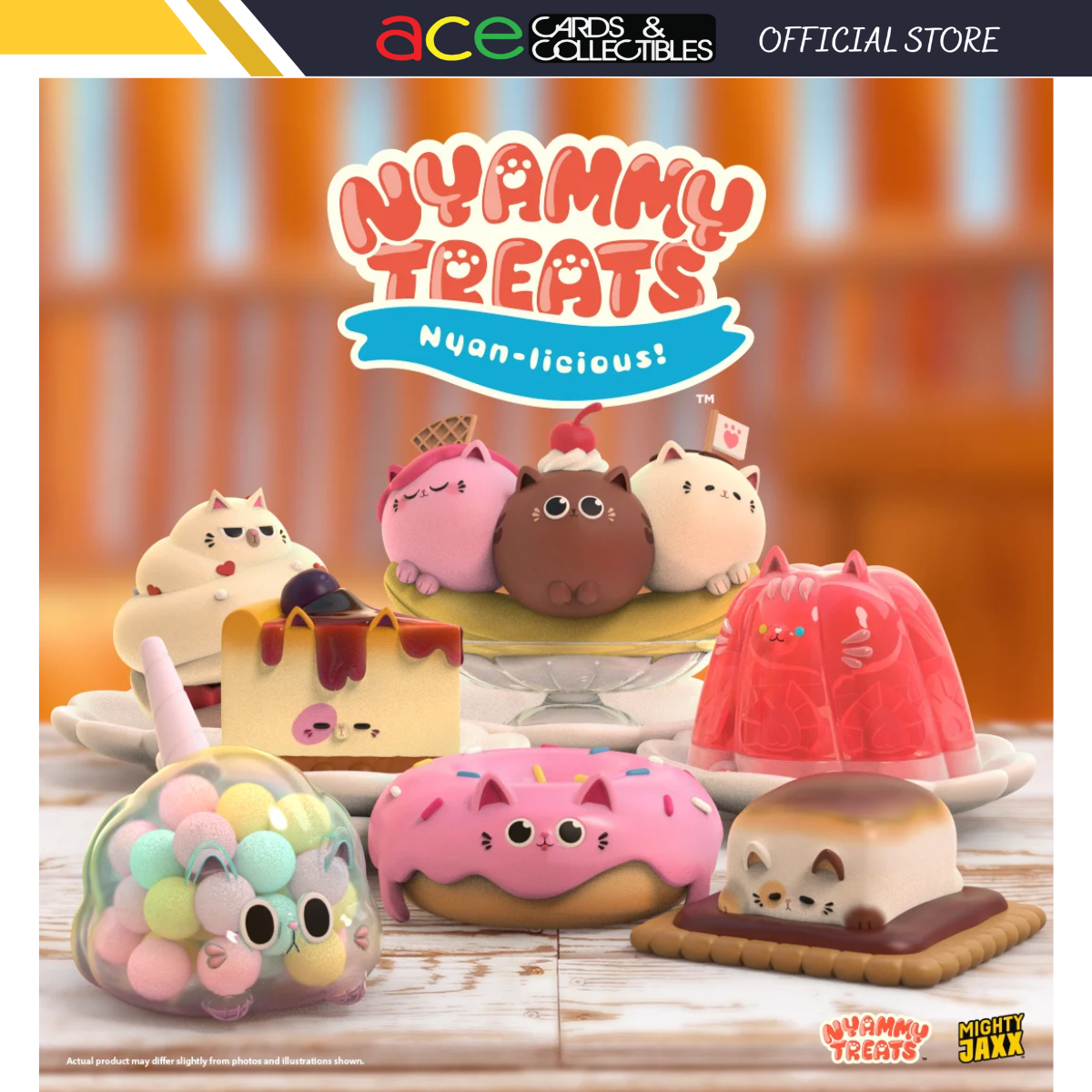 Mighty Jaxx Nyan-Licious! By Nyammy Treats-Single Box (Random)-Mighty Jaxx-Ace Cards & Collectibles