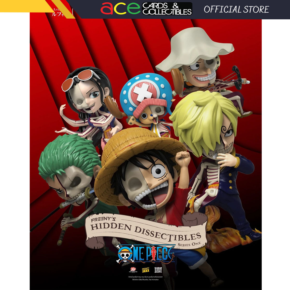 Mighty Jaxx x Freeny's Hidden Dissectibles One Piece Series 1-Single Box (Random)-Mighty Jaxx-Ace Cards & Collectibles