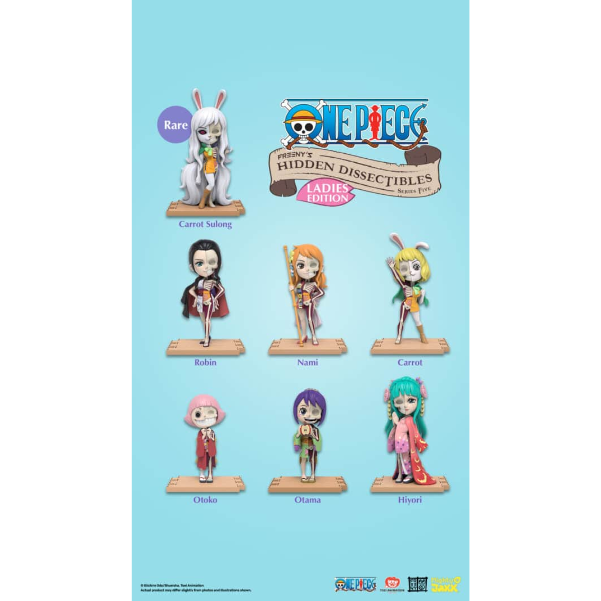 Mighty Jaxx x Freeny's Hidden Dissectibles One Piece Series 5 (Ladies Edition)-Single Box (Random)-Mighty Jaxx-Ace Cards & Collectibles