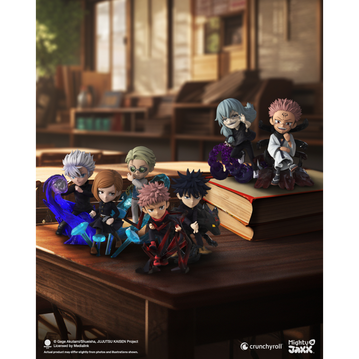 Mighty Jaxx x Kwistal: Jujutsu Kaisen Battle Ready Series-Display Box (6pcs)-Mighty Jaxx-Ace Cards &amp; Collectibles