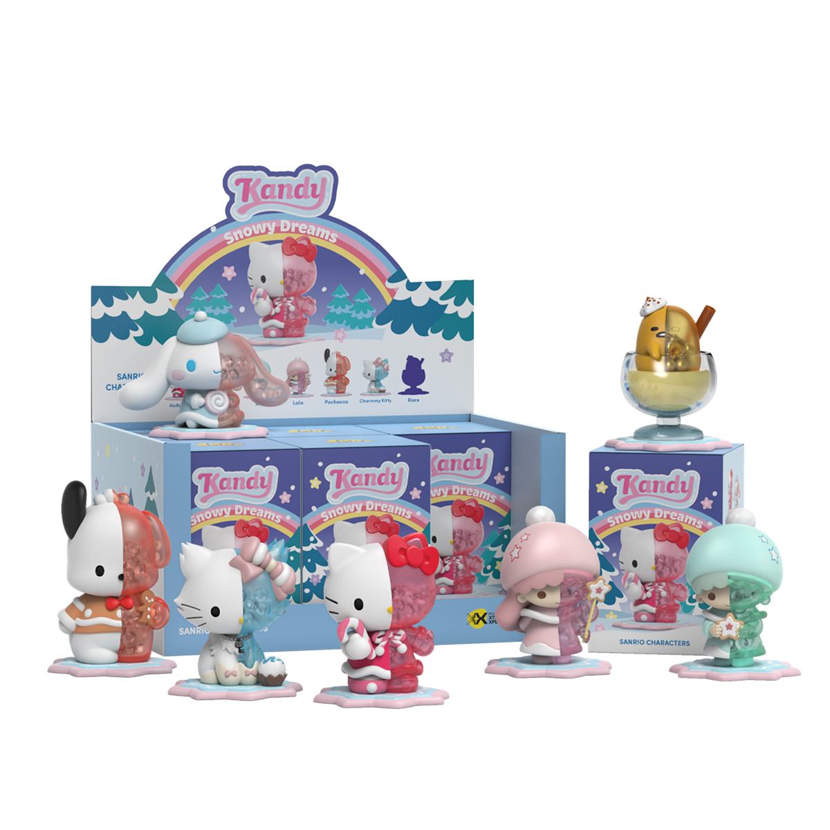 Mighty Jaxx x Sanrio Characters Kandy Snowy Dreams Series-Single Box (Random)-Mighty Jaxx-Ace Cards & Collectibles