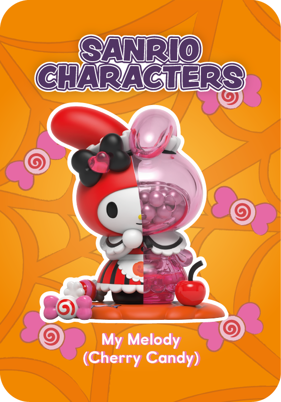 Mighty Jaxx x Sanrio Characters Kandy Spooky Fun Series-Single Box (Random)-Mighty Jaxx-Ace Cards &amp; Collectibles