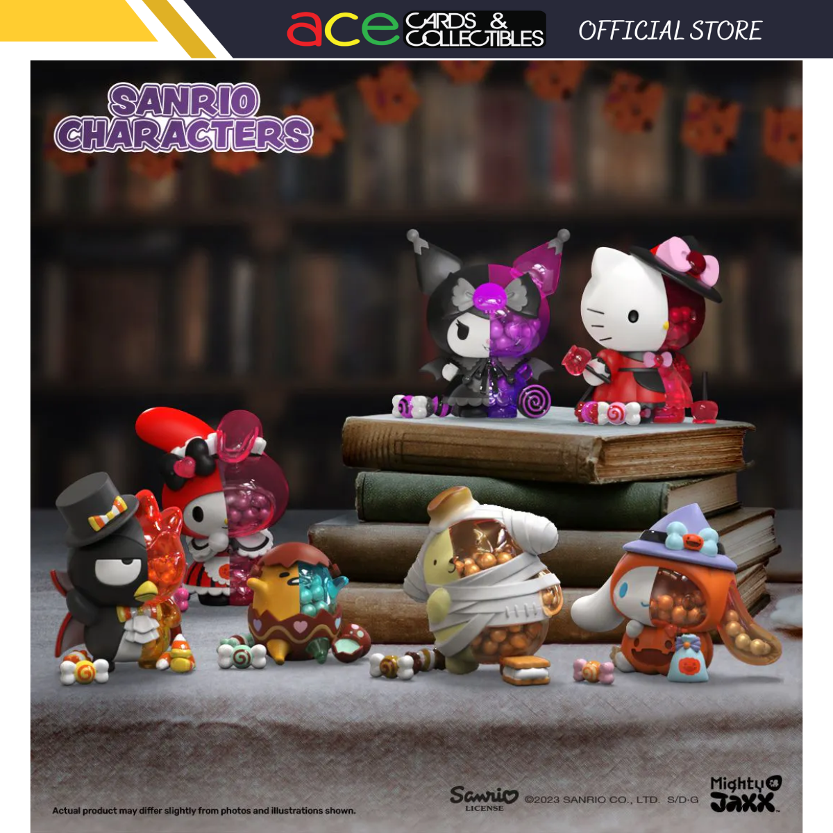 Mighty Jaxx x Sanrio Characters Kandy Spooky Fun Series-Single Box (Random)-Mighty Jaxx-Ace Cards & Collectibles