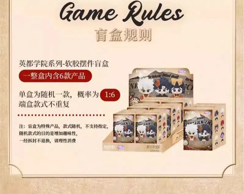 Minidoll x Link Click Bridon Academy Blind Box-Single Box (Random)-Mini Doll-Ace Cards & Collectibles