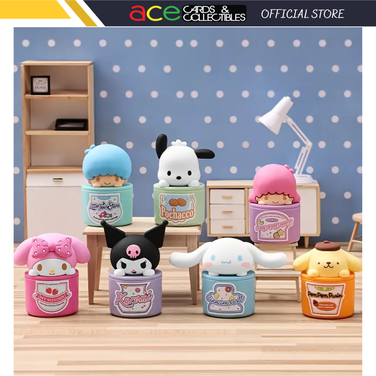 Miniso Sanrio Characters Storage Jar Series-Single Box (Random)-Miniso-Ace Cards &amp; Collectibles