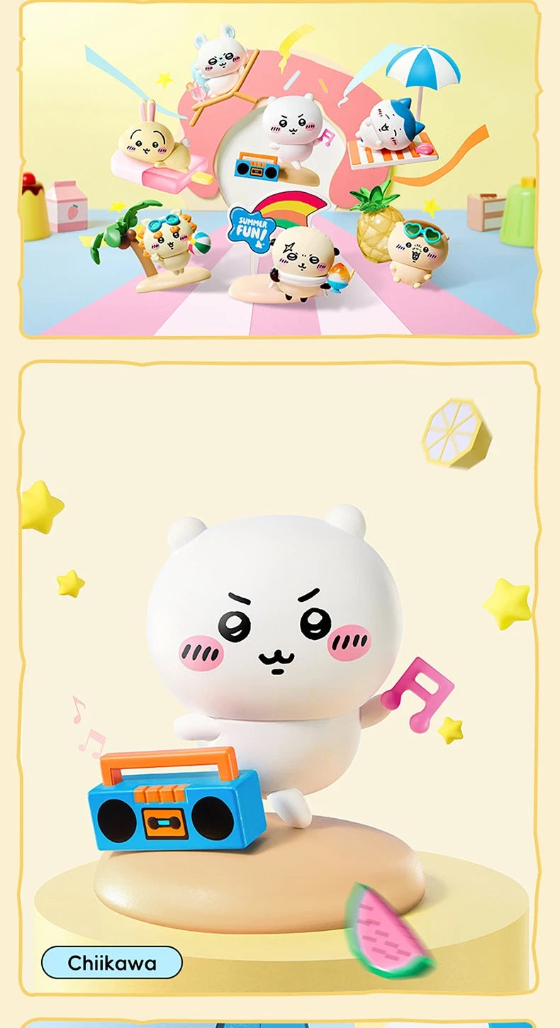 Miniso x Chiikawa Summer Tea Series Blind Box-Single Box (Random)-Miniso-Ace Cards & Collectibles