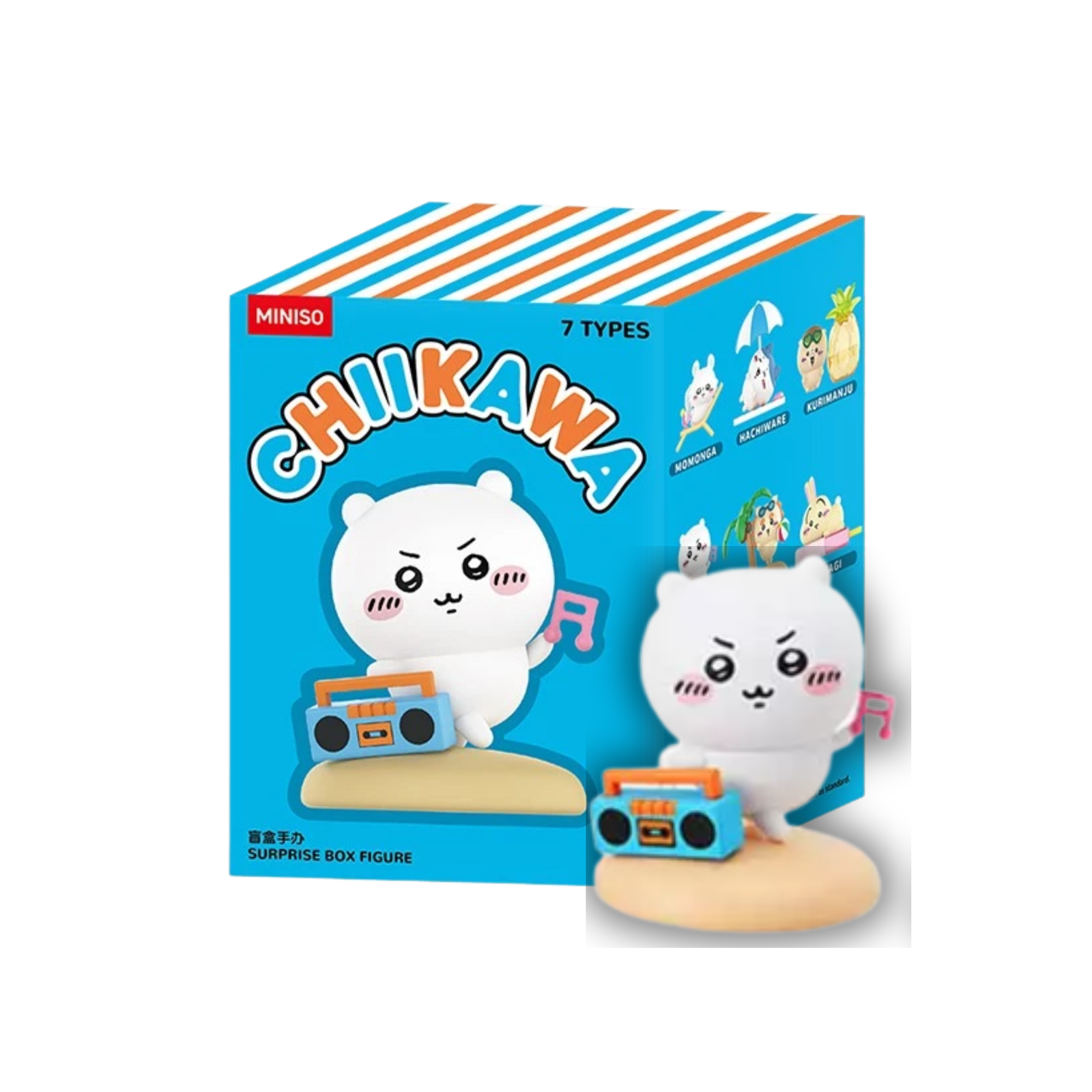 Miniso x Chiikawa Summer Tea Series Blind Box-Single Box (Random)-Miniso-Ace Cards & Collectibles