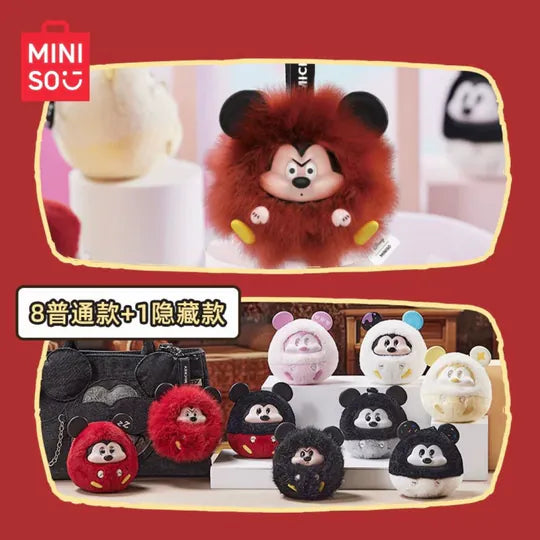 Miniso x Disney Mickey Fun Crash Series Vinyl Plush Blind Box-Single Box (Random)-Miniso-Ace Cards & Collectibles