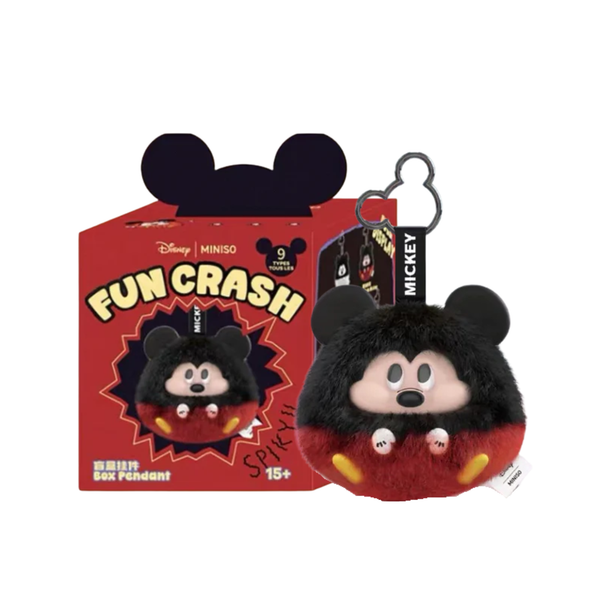 Miniso x Disney Mickey Fun Crash Series Vinyl Plush Blind Box-Single Box (Random)-Miniso-Ace Cards & Collectibles
