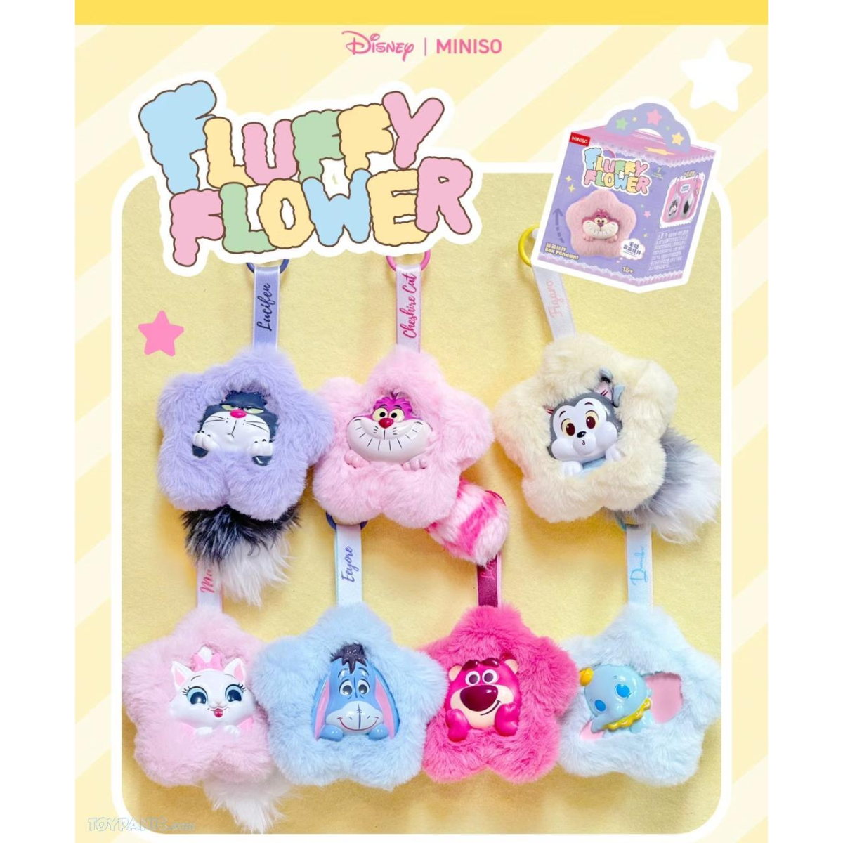 Miniso x Disney Pixar Fluffy Flower Series Blind Box-Display Box (6pcs)-Miniso-Ace Cards &amp; Collectibles