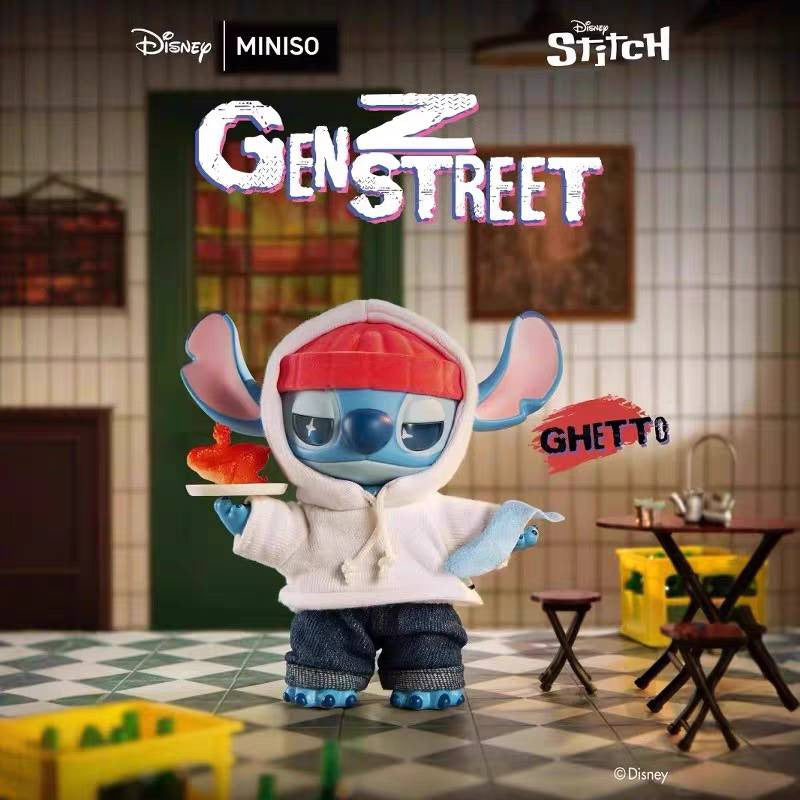 Miniso x Disney Stitch GenZ Street Pendant Blind Box-Single Box (Random)-Miniso-Ace Cards & Collectibles