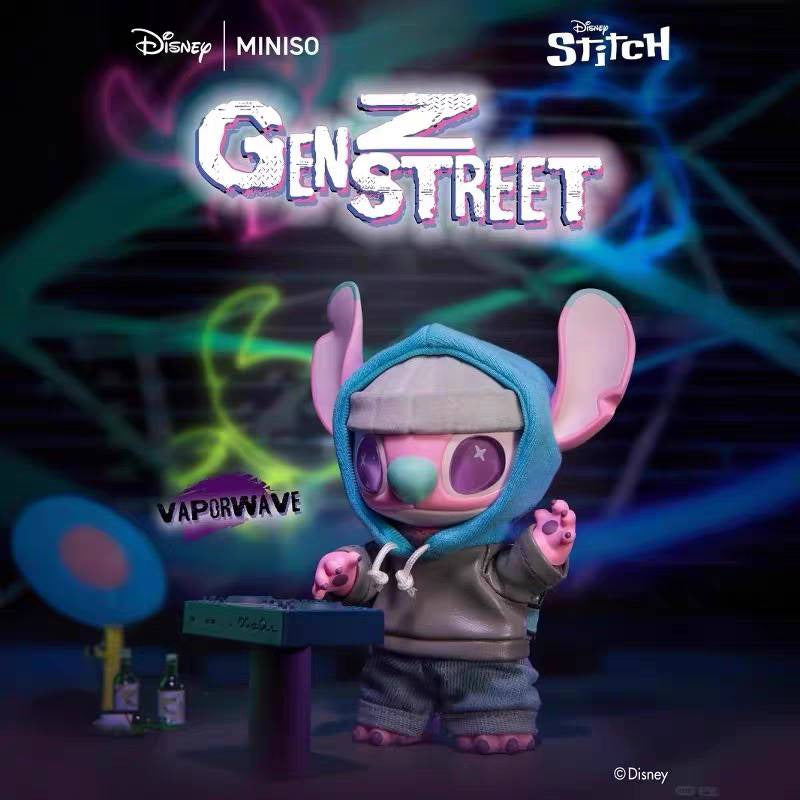 Miniso x Disney Stitch GenZ Street Pendant Blind Box-Single Box (Random)-Miniso-Ace Cards & Collectibles