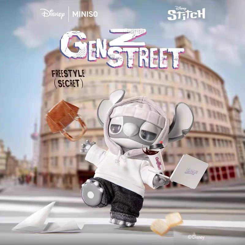 Miniso x Disney Stitch GenZ Street Pendant Blind Box-Single Box (Random)-Miniso-Ace Cards & Collectibles