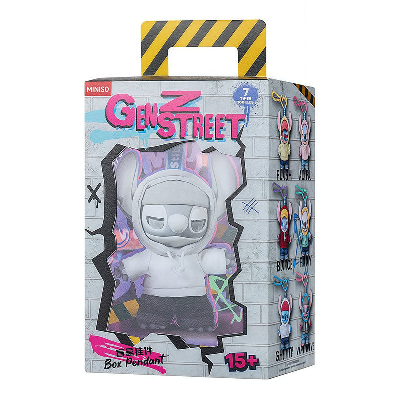 Miniso x Disney Stitch GenZ Street Pendant Blind Box-Single Box (Random)-Miniso-Ace Cards & Collectibles