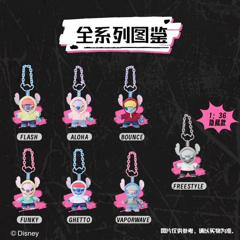 Miniso x Disney Stitch GenZ Street Pendant Blind Box-Single Box (Random)-Miniso-Ace Cards & Collectibles