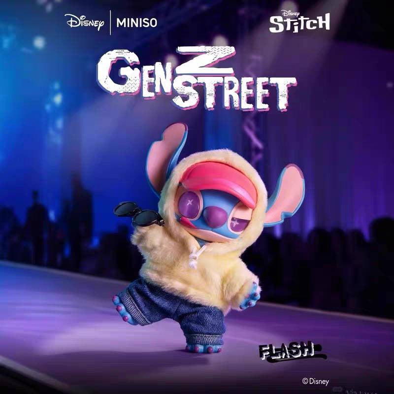 Miniso x Disney Stitch GenZ Street Pendant Blind Box-Single Box (Random)-Miniso-Ace Cards & Collectibles