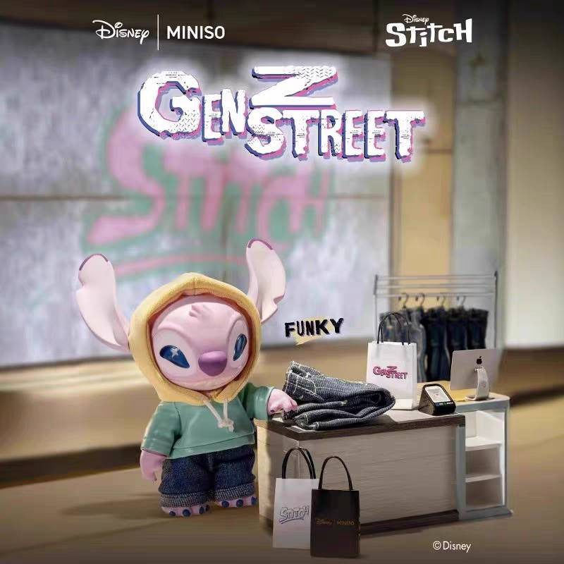 Miniso x Disney Stitch GenZ Street Pendant Blind Box-Single Box (Random)-Miniso-Ace Cards & Collectibles