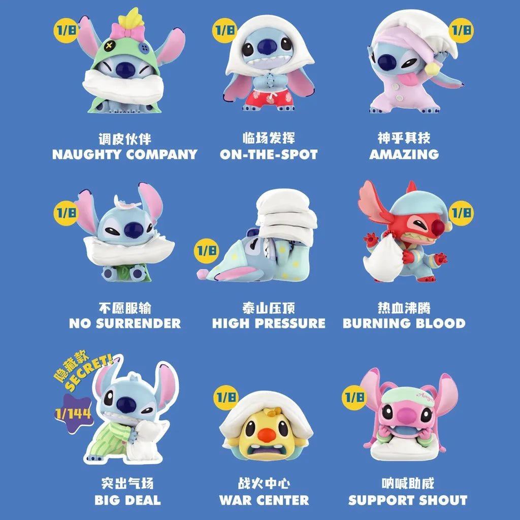 Miniso x Disney Stitch Pillow Fight Series Blind Box-Single Box (Random)-Miniso-Ace Cards & Collectibles