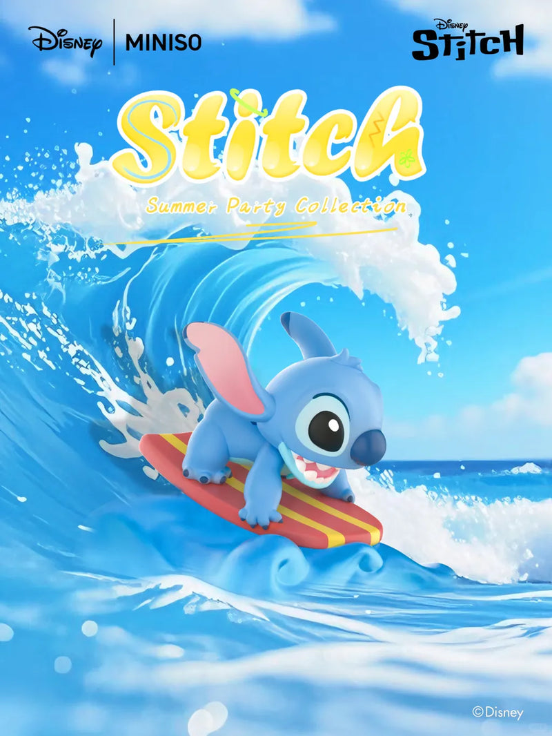 Miniso x Disney Stitch Summer Party Collection Blind Box-Single Box (Random)-Miniso-Ace Cards & Collectibles